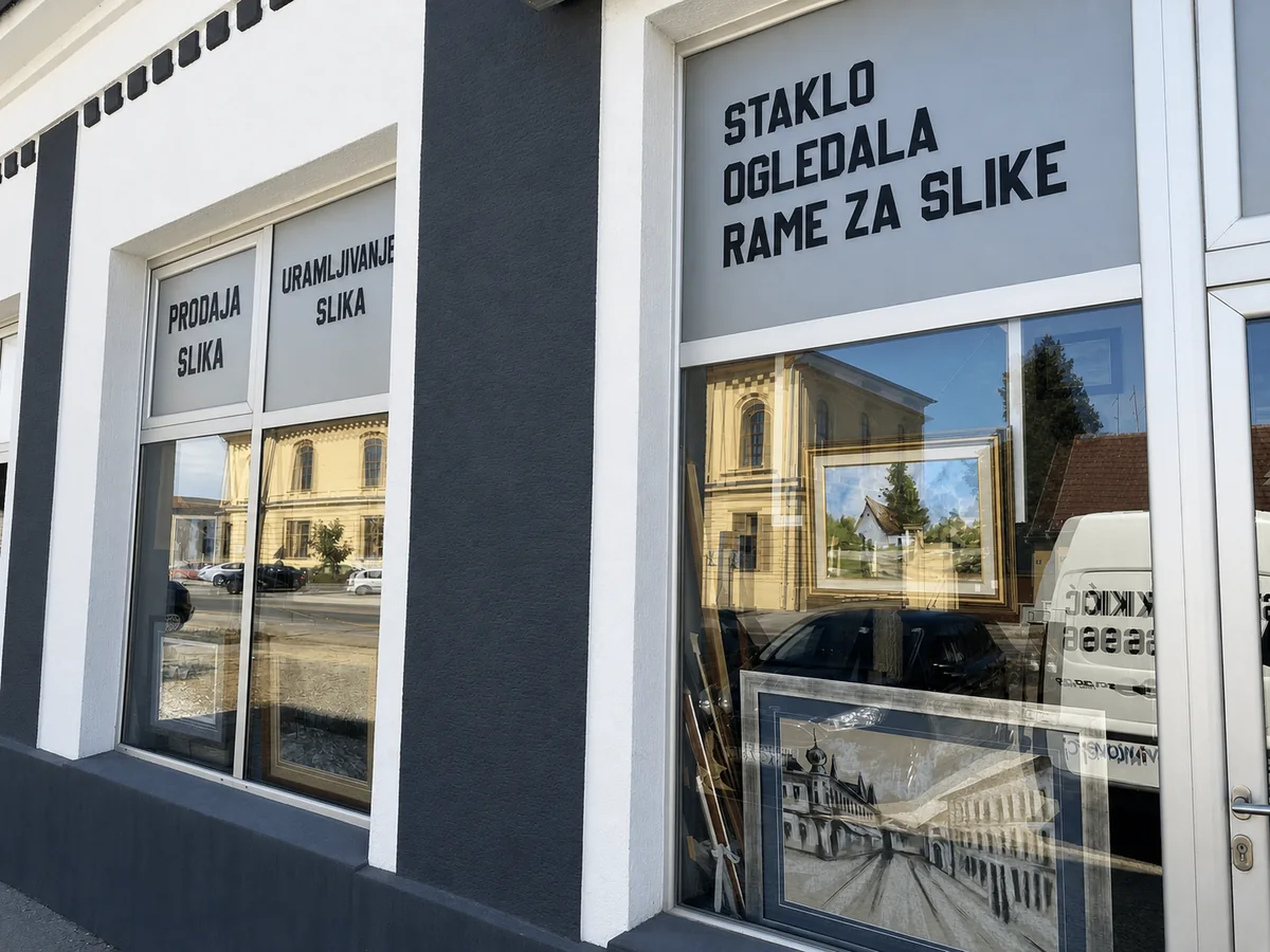 Staklarske usluge Staklara Kikić u Vinkovcima